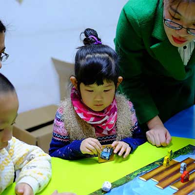 children playing differtent activities